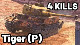 Tiger (P) | 3.9K DAMAGE | 4 KILLS | WOT Blitz Pro Replays