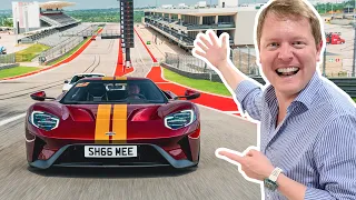 RUNNING HOT! Racing My Ford GT at the US F1 Grand Prix Track