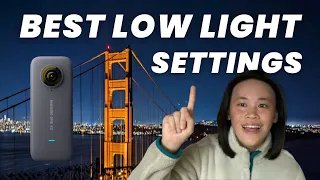 How to Avoid Blurry LOW LIGHT Footage (BEST SETTINGS) | Insta360 ONE X2