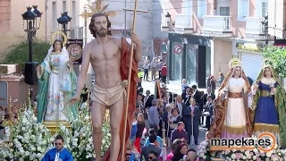 DOMINGO DE RESURRECCIÓN. SEMANA SANTA ARCHENA 2016. Procesión del Encuentro.