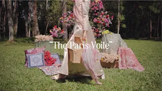 Paris Voile | New Fabric for Scarf | Fashion Video Campaign | Printing Scarf