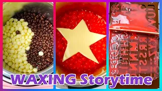 🌈✨Satisfying Waxing Storytime #83 🎶 My BF Married My Moom 4K 🤷‍♂️💖