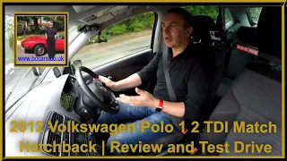 2012 Volkswagen Polo 1 2 TDI Match Hatchback | Review and Test Drive