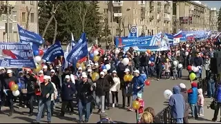 Праздник весны и труда в Магнитогорске Эфир: 01-05-2019