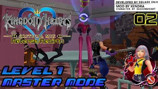 [02] Wonderland {Level 1 Master Mode} - Kingdom Hearts: Critical Mix (PC) - Reverse/Rebirth