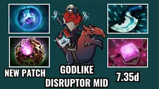 DOTA 2 DISRUPTOR 7.35d MIDLANE PRO BUILD