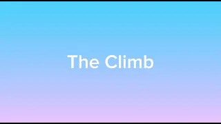The Climb Miley Cyrus (Piano Instrumental with Lyrics) in G