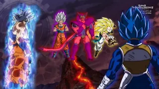 Dragon ball Heroes Episode 54 Father's Vs Son's Tag Team Battle!!!