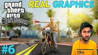 GTA SAN ANDREAS HD REAL GRAPHICS GAMEPLAY #6