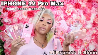 IPHONE 12 PRO MAX PHONE CASES FOR UNDER $2