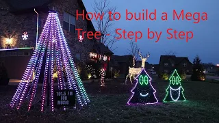 How to build a L.E.D. Mega Tree - Step by Step