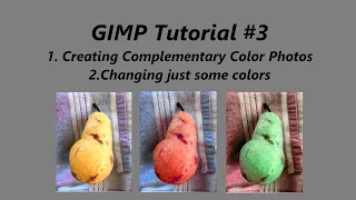 GIMP Tutorial 3 - Complementary Colors