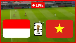 🔴[LANGSUNG] Indonesia vs Vietnam | FIFA WORLD CUP 2026 Kualifikasi Video Game Simulation