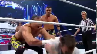 The Great Khali & Hornswoggle vs. Epico & Primo: SmackDown, Dec. 7, 2012