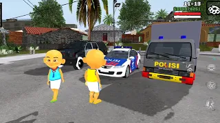 Upin & Ipin coba semua mobil polisi ❤️ Oyanio Tv