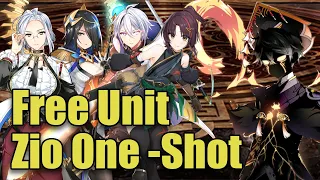 Episode 4 10-10 Zio F2P One Shot (Free Units, Mostly Free Gear)