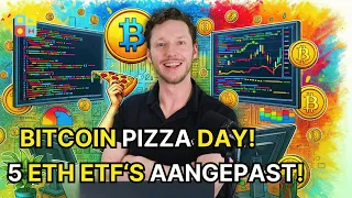 Vandaag: Bitcoin Pizza Day! | Al zeker 5 ETH ETF aanvragen gewijzigd | Crypto nieuws vandaag | #1108