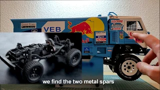 rc rally truck KAMAZ Dakar  ( english subtitle )