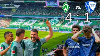 Bremen ballert Bochum in die Relegation! Aber Europa knapp verfehlt...