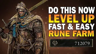 Level Up Fast & Easy In Elden Ring! Best Early Rune Farm