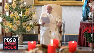 WATCH LIVE: Pope Francis holds Christmas Eve mass