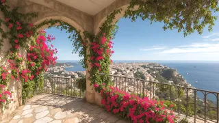 [4K]🇫🇷 Èze💖The Beautiful Medieval Village on the French Riviera, Lunch at Château Eza. 2023