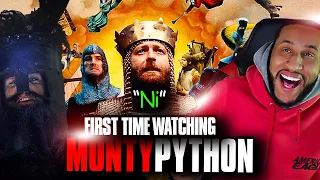 “The Knights Who Say..Ni” Monty Python Reaction (1975) *First Time Watching British Comedy*