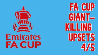 FA Cup Giant-Killing Upsets 4/5 (ft Shrewsbury Town, Leeds United & Barnsley)