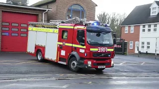 Oxfordshire Fire & Rescue Service | Abingdon | Double Turnout | Including Retained With Spare Pump