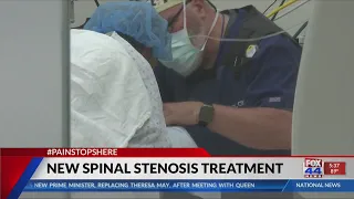 There is a new treatment for Spinal Stenosis