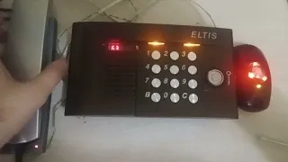 Домофон ELTIS цп100тм10 вызов на трубке