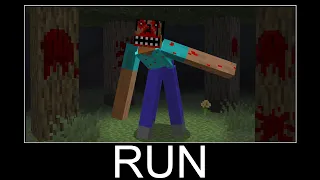 Corrupt Herobrine in Minecraft wait what meme part 236