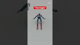 Meet Eddie the Eagle! 🦅