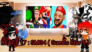 REACT 17: SMG4 ( Mario Reacts To Nintendo Memes 4 & 5 )