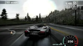 Need for Speed Hot Pursuit 2010 Drifting with Reventon