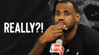 The Most STUPID Questions Asked by NBA Reporters
