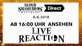 🔴 SUPER SMASH BROS. ULTIMATE Direct 08.08.2018 (KING K. ROOL REVEAL!) 🎇 Domtendos Live Reaktion