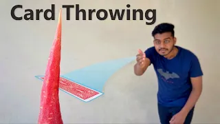 Learn to Throw Cards Fast | Card Throwing