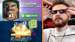 IRAPHAHELL IA O LEGENDARA NOUA DIN CUFARUL DE CLAN WARS - CLASH ROYALE !