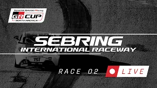 LIVE | Race 2 | Sebring | Toyota GR Cup North America 2023