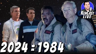 Is 2024 the New 1984? Ghostbusters Frozen Empire, Cobra Kai and The Karate Kid - KenCast Ep 79