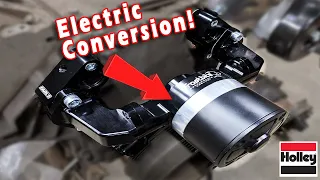 Frostbite Electric Water Pump Conversion-  MSD Airforce Intake - Joe's Crossfire gets more paint!