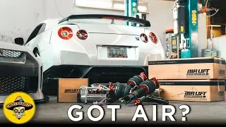 Nissan GTR Air-Lift Suspension Install | 4K