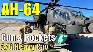 AH-64 ● 3/6 Cav Loading Up For Apache Helicopter Gunnery ● 2021
