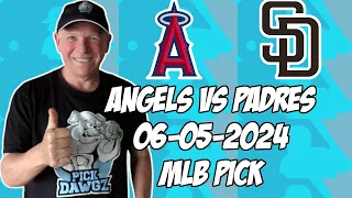 Los Angeles Angels vs San Diego Padres 6/5/24 MLB Pick & Prediction | MLB Betting Tips