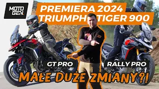 2024 Triumph Tiger 900 Rally Pro oraz GT Pro 🐅🏍 PIERWSZA JAZDA 🐅🏍 więcej mocy = więcej zachwytu?!