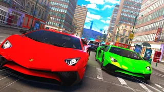 Illegal Supercar Street Racing in GTA 5 RP