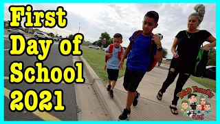 FIRST DAY OF SCHOOL ROUTINE 2021 | D&D FAMILY VLOGS