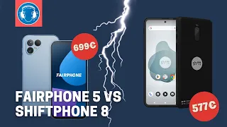 FAIRPHONE 5 vs SHIFTphone 8 - Lohnt sich das Warten?