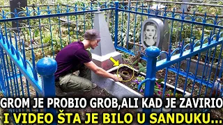 DOK JE ČISTIO GROB SVOJE ŽENE, UGLEDAO JE ČUDNU RUPU. KAD SE SAGEO I ZAVIRIO U NjU, DOŽIVEO JE JEZIV